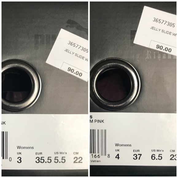 NWT Fenty Puma Jelly Slide Arctic Pink  WMNS - Picture 8 of 8